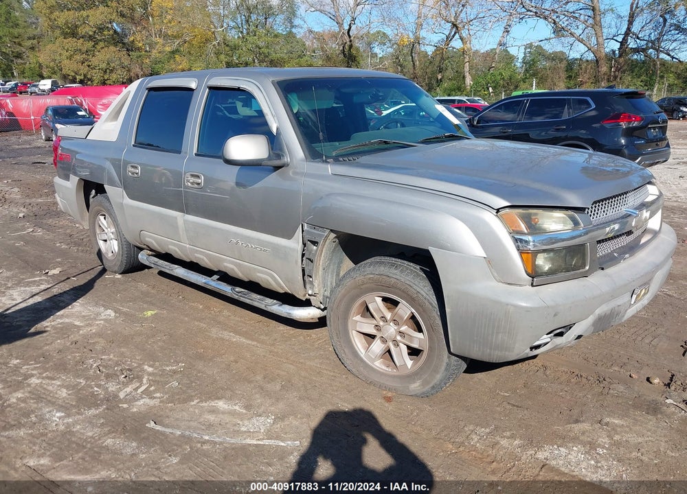 2002 CHEVROLET AVALANCHE 1500 VIN: 3GNEC13T22G119800