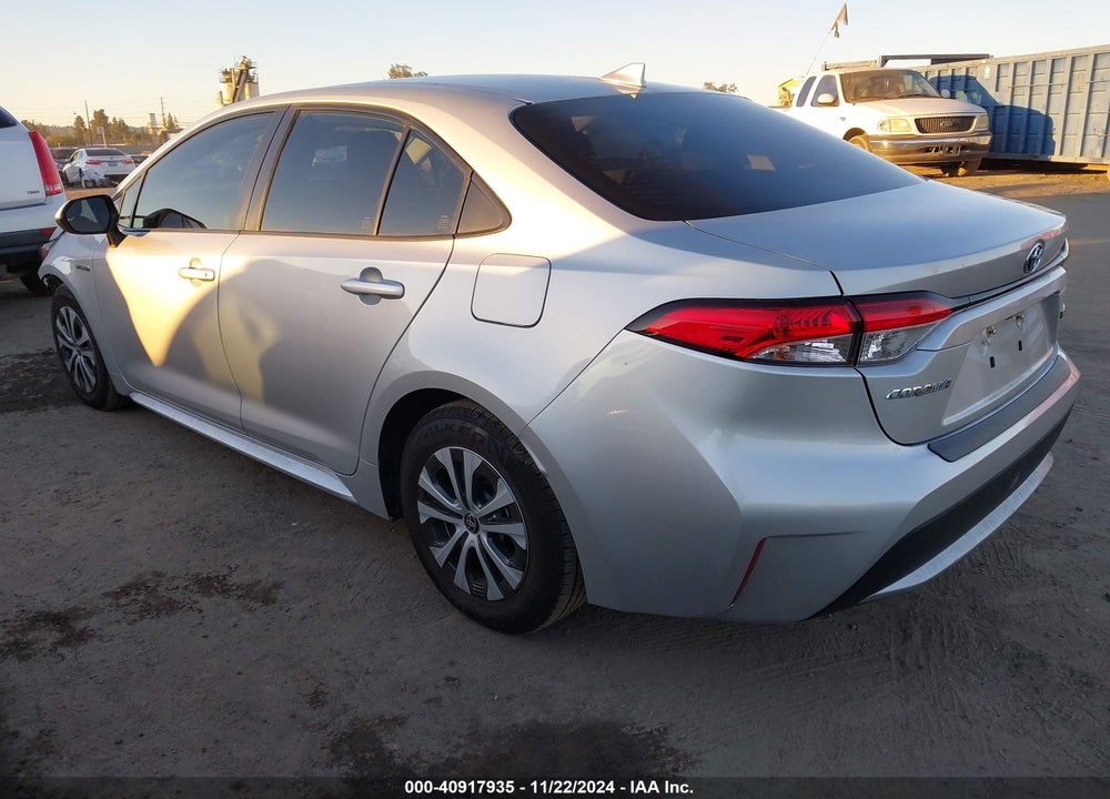 2020 TOYOTA COROLLA HYBRID LE VIN: JTDEBRBE2LJ025302