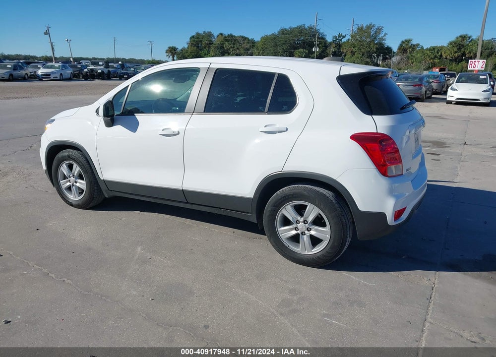 2020 CHEVROLET TRAX FWD LS VIN: 3GNCJKSB2LL336168