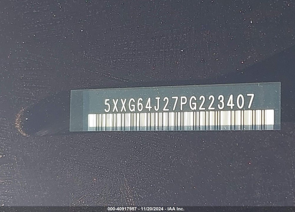 2023 KIA K5 GT LINE VIN: 5XXG64J27PG223407