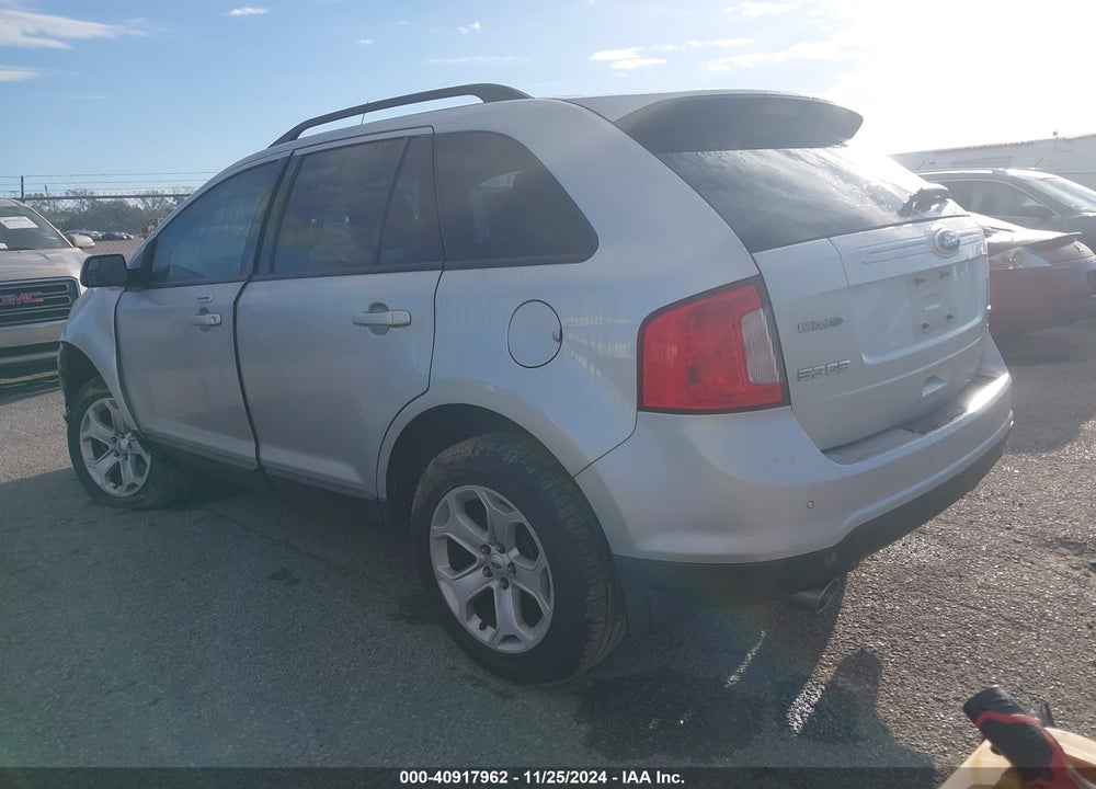 2013 FORD EDGE SEL VIN: 2FMDK3JC0DBB24212