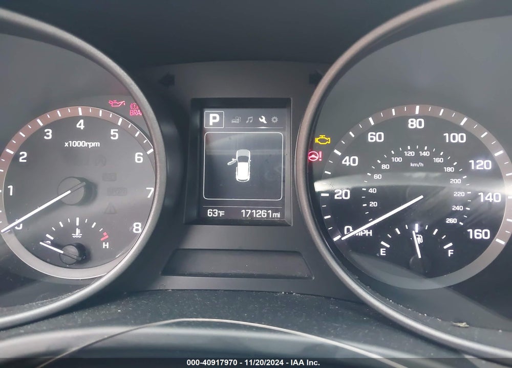 2017 HYUNDAI SANTA FE SPORT 2.4L VIN: 5NMZTDLB5HH010912
