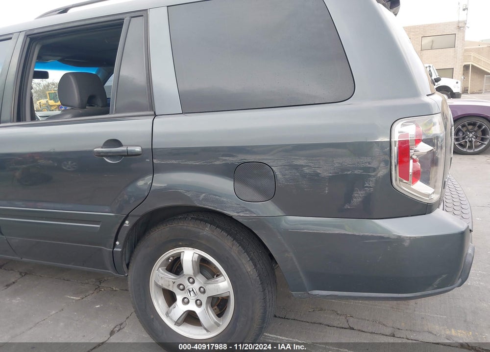 2006 HONDA PILOT EX-L VIN: 2HKYF18676H527920