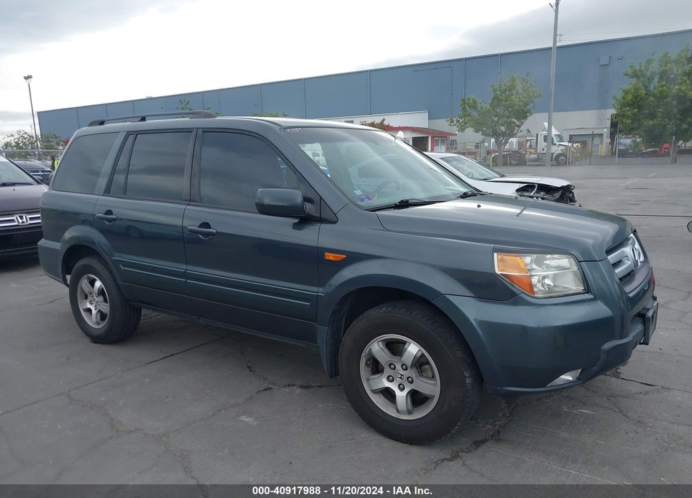 2006 HONDA PILOT EX-L VIN: 2HKYF18676H527920