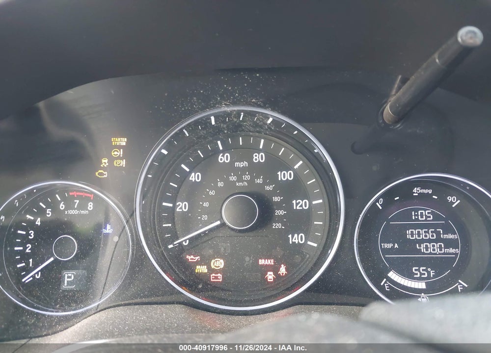 2018 HONDA HR-V EX VIN: 3CZRU5H51JM713829