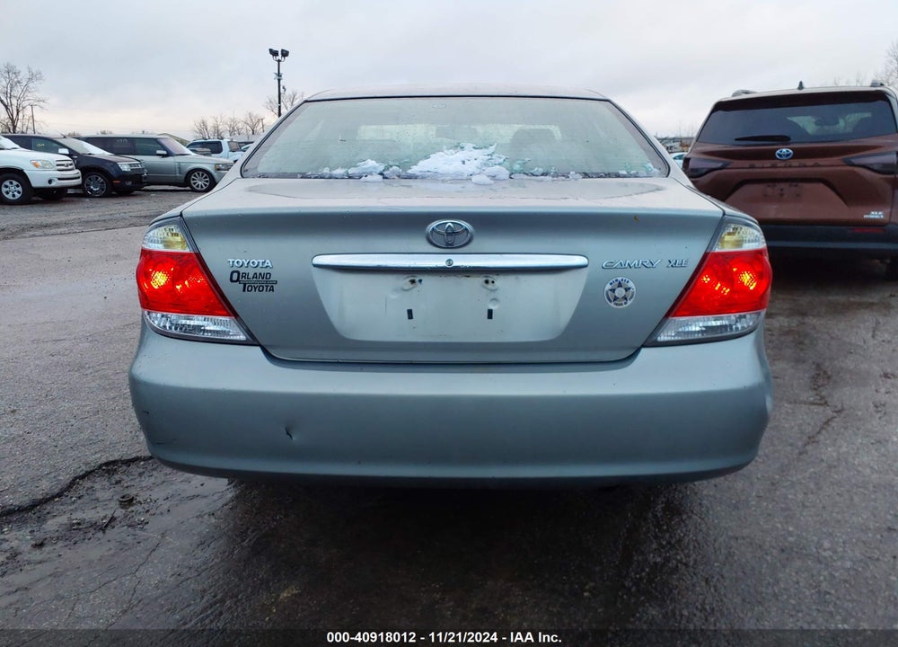 2005 TOYOTA CAMRY XLE VIN: 4T1BE30K45U614574