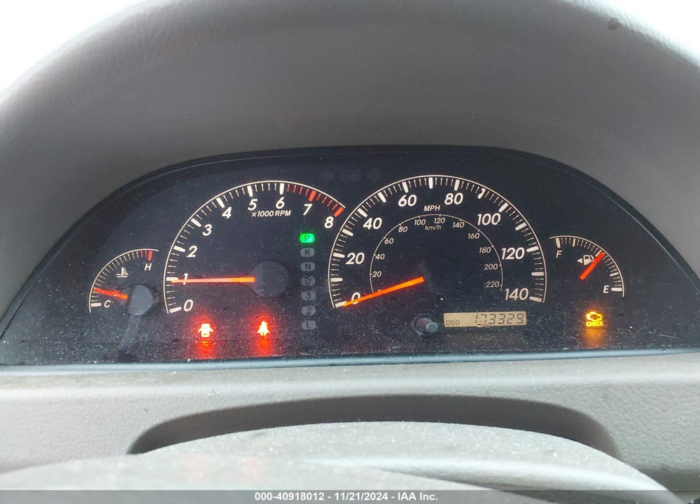 2005 TOYOTA CAMRY XLE VIN: 4T1BE30K45U614574