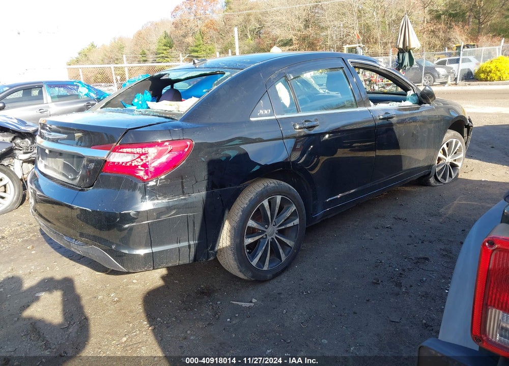 2012 CHRYSLER 200 TOURING VIN: 1C3CCBBG4CN306544