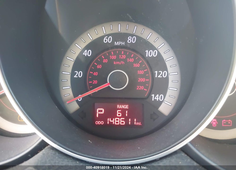 2011 KIA FORTE EX VIN: KNAFU4A22B5425308
