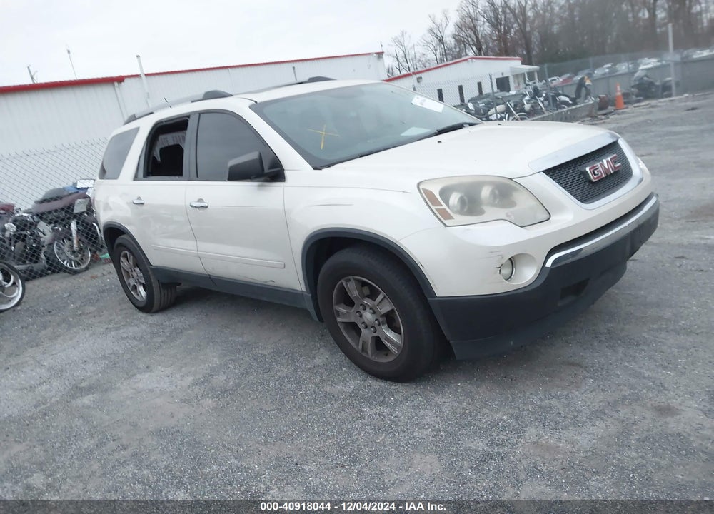 2012 GMC ACADIA SLE VIN: 1GKKRPEDXCJ383984