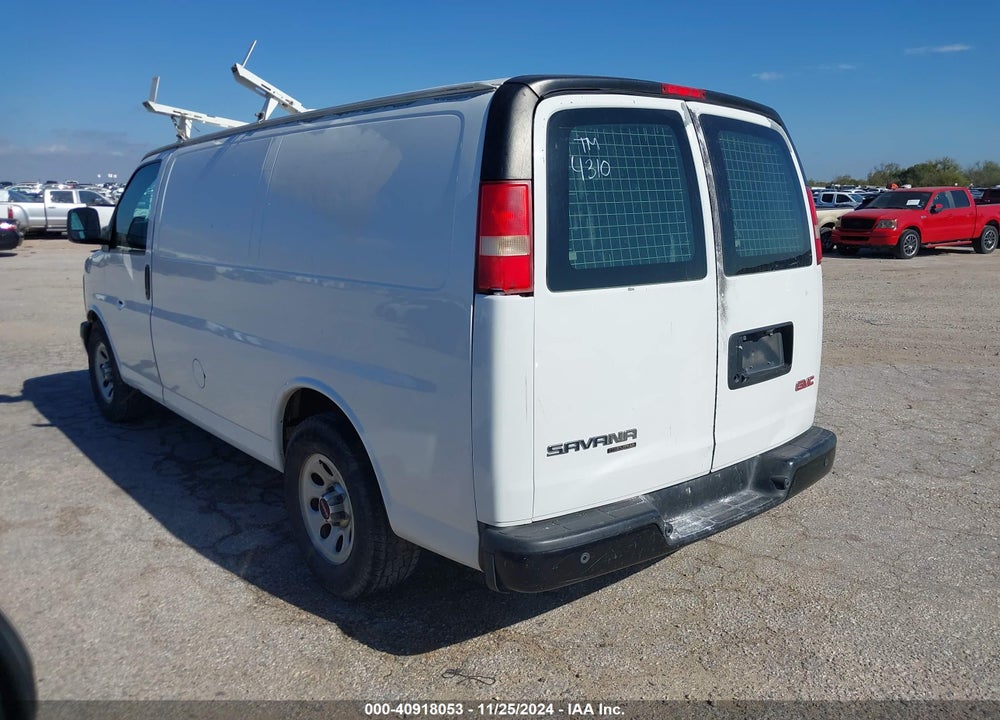 2013 GMC SAVANA 1500 WORK VAN VIN: 1GTS7AFXXD1124310