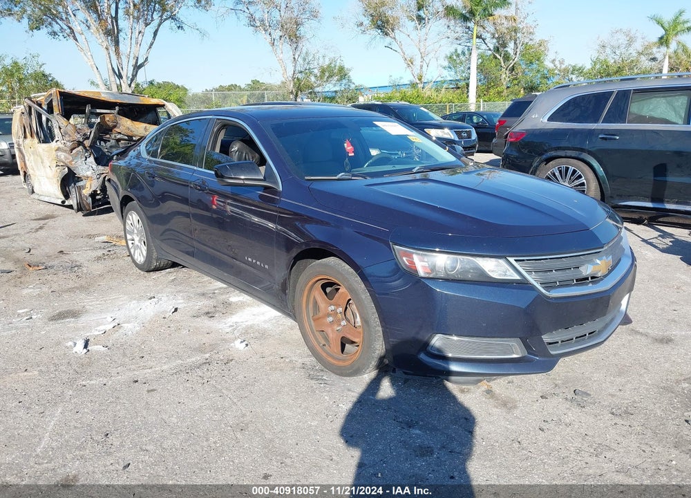 2016 CHEVROLET IMPALA LS VIN: 2G11Z5SA4G9188432
