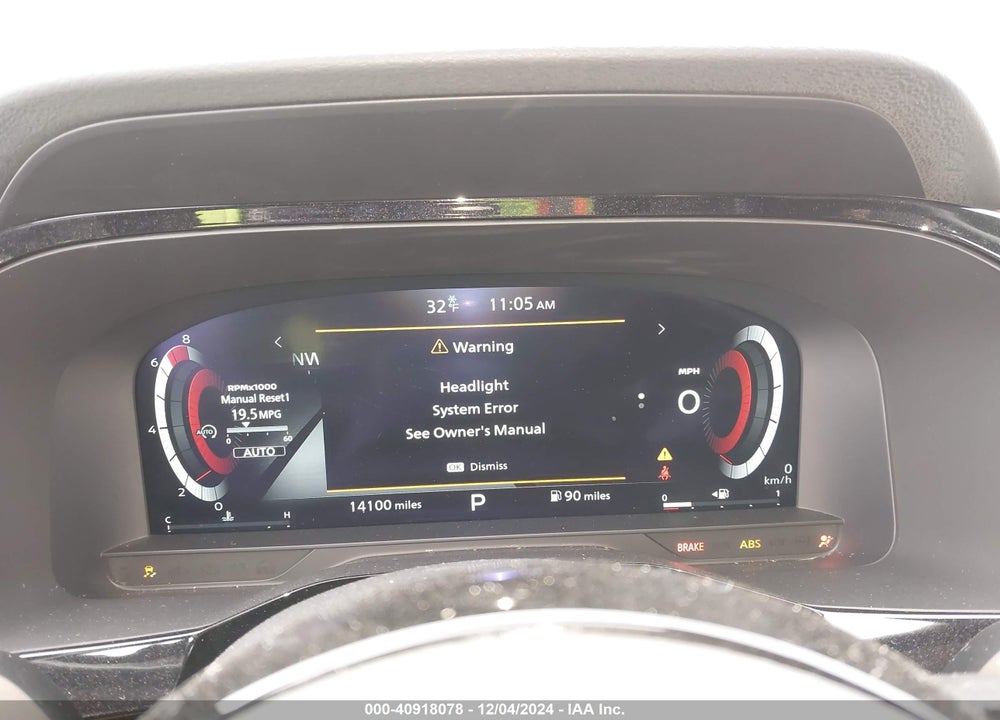 2024 NISSAN PATHFINDER PLATINUM 4WD VIN: 5N1DR3DJ9RC216335