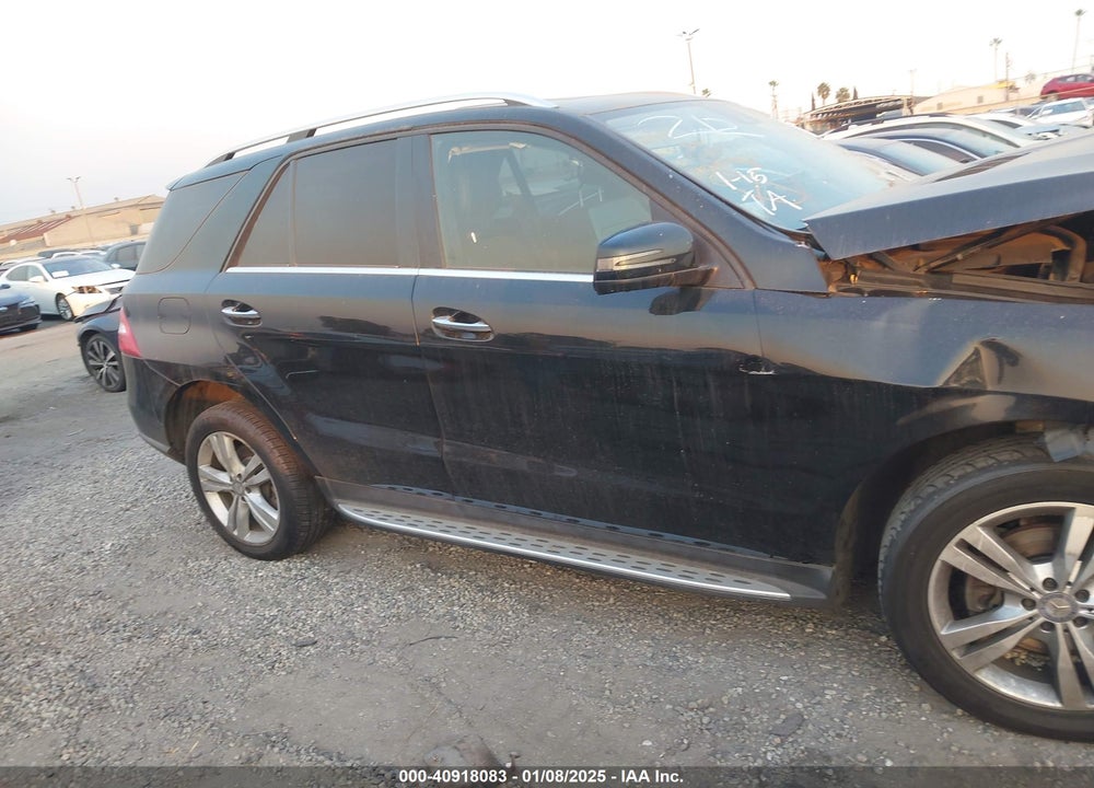 2015 MERCEDES-BENZ ML 350 VIN: 4JGDA5JBXFA476119