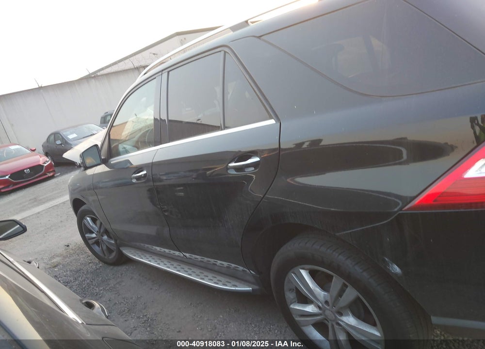 2015 MERCEDES-BENZ ML 350 VIN: 4JGDA5JBXFA476119