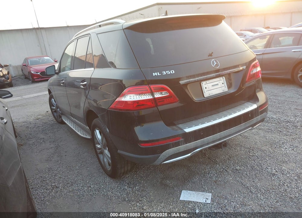 2015 MERCEDES-BENZ ML 350 VIN: 4JGDA5JBXFA476119