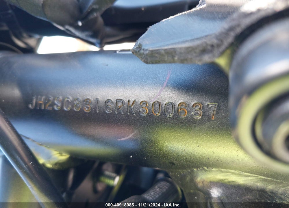 2024 HONDA CMX1100 D VIN: JH2SC8316RK300637