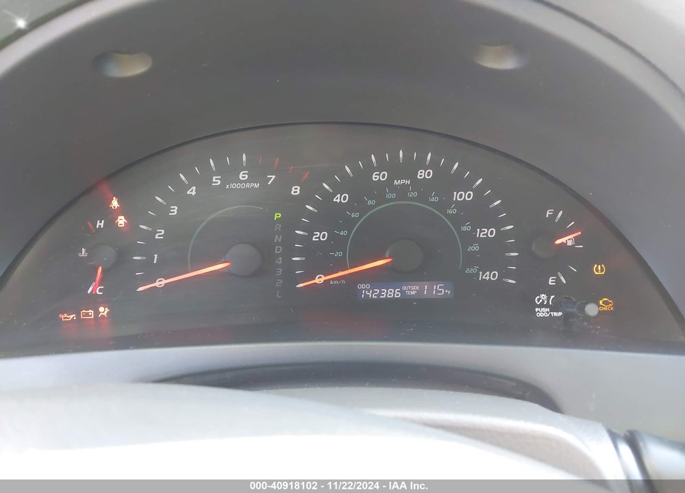 2008 TOYOTA CAMRY LE VIN: 4T4BE46K88R035594