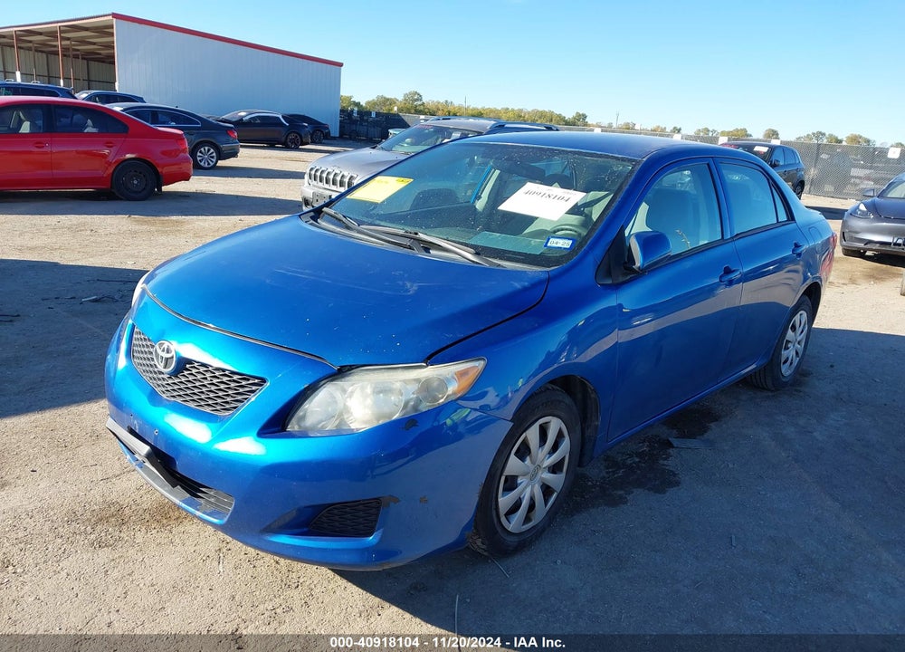 2009 TOYOTA COROLLA LE VIN: 2T1BU40E59C009375