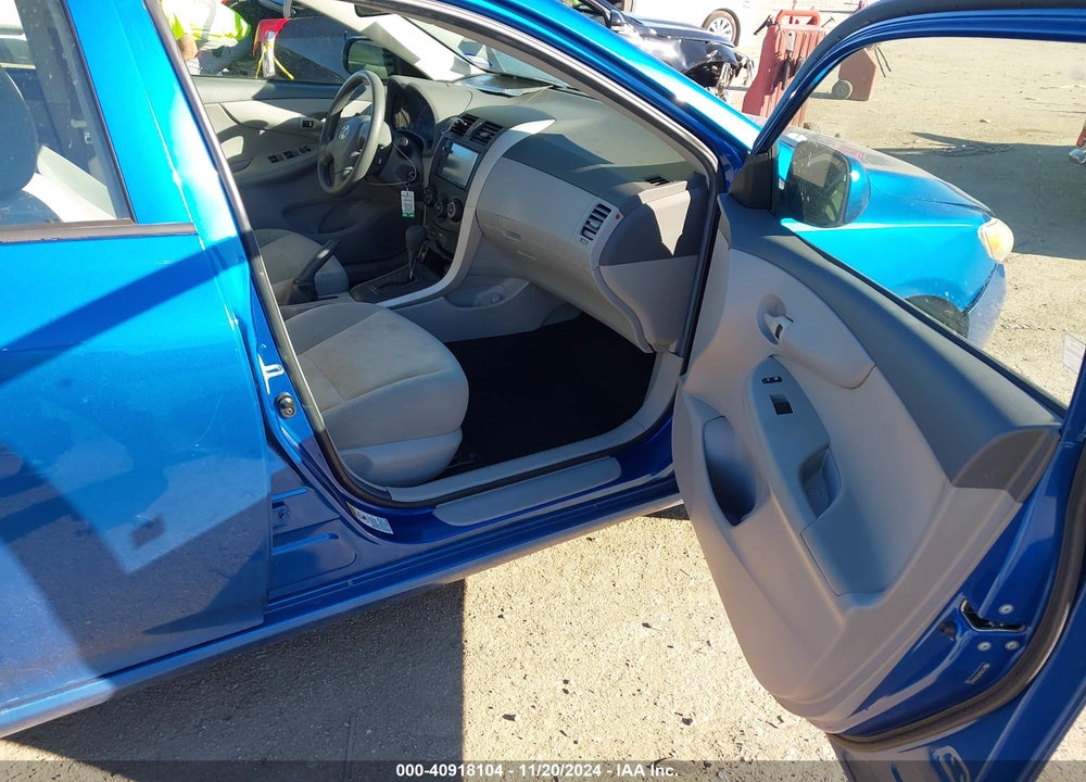 2009 TOYOTA COROLLA LE VIN: 2T1BU40E59C009375