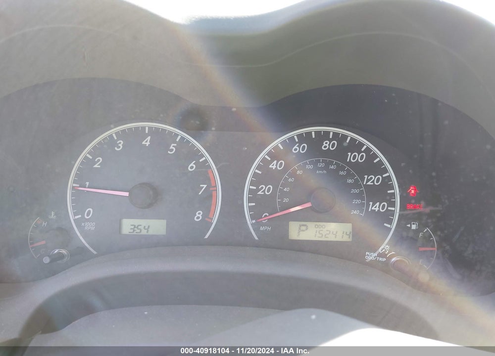 2009 TOYOTA COROLLA LE VIN: 2T1BU40E59C009375