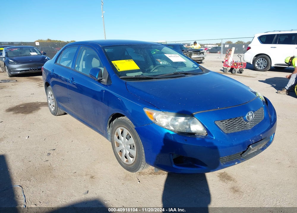 2009 TOYOTA COROLLA LE VIN: 2T1BU40E59C009375