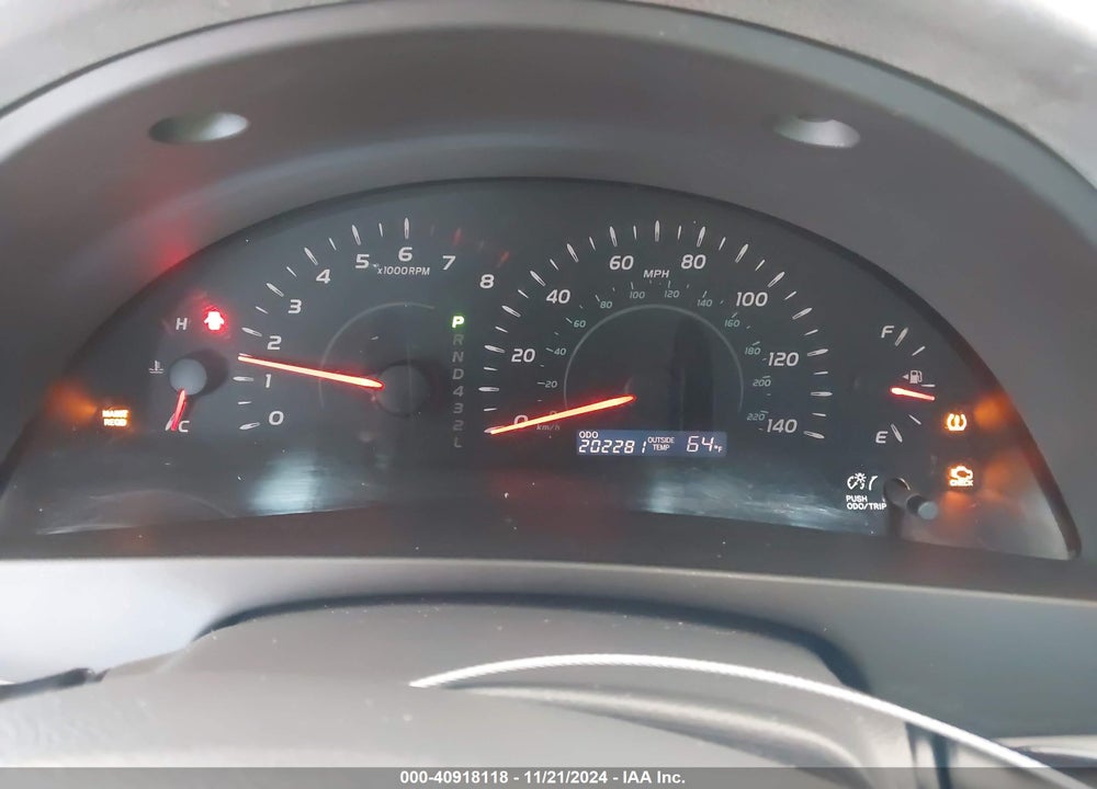 2008 TOYOTA CAMRY LE VIN: 4T1BE46K38U215818