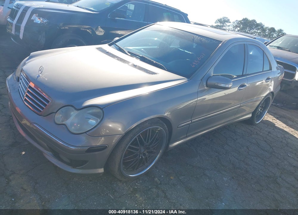 2005 MERCEDES-BENZ C 230 KOMPRESSOR SPORT VIN: WDBRF40JX5F695001