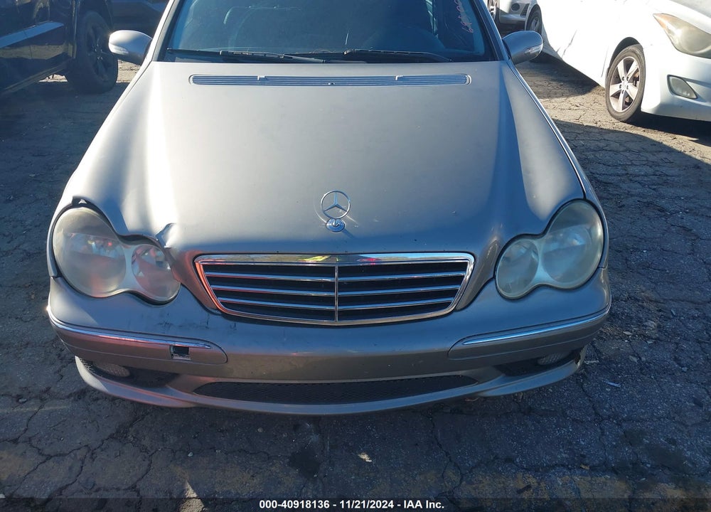 2005 MERCEDES-BENZ C 230 KOMPRESSOR SPORT VIN: WDBRF40JX5F695001