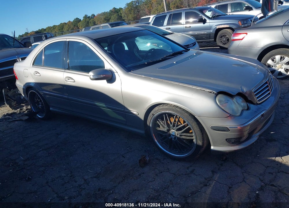 2005 MERCEDES-BENZ C 230 KOMPRESSOR SPORT VIN: WDBRF40JX5F695001