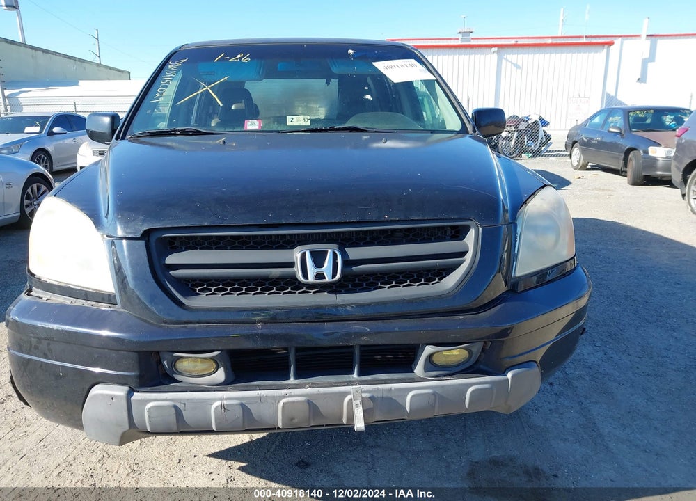 2004 HONDA PILOT EX-L VIN: 2HKYF18604H613485