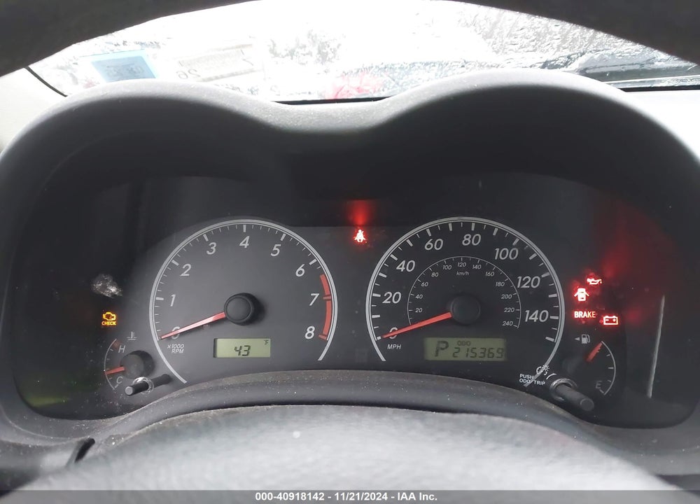 2013 TOYOTA COROLLA LE VIN: 5YFBU4EE6DP205228