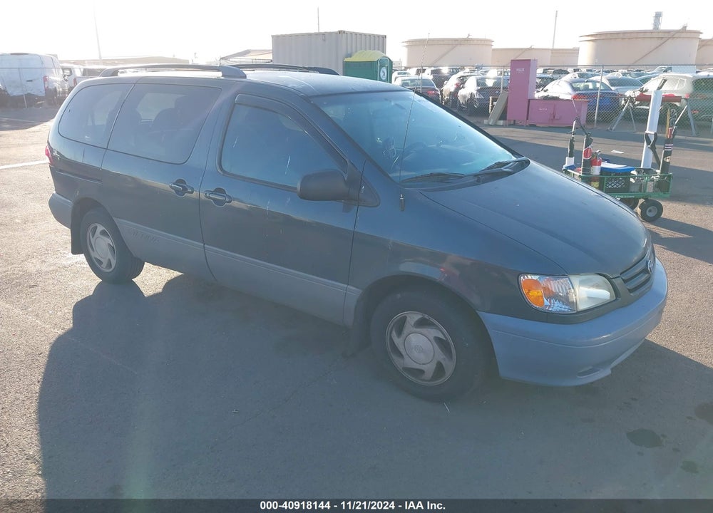2001 TOYOTA SIENNA LE VIN: 4T3ZF13CX1U394119