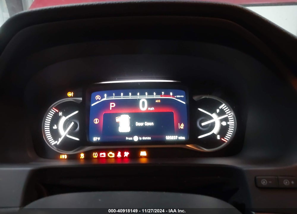 2022 HONDA PASSPORT AWD EX-L VIN: 5FNYF8H55NB029437