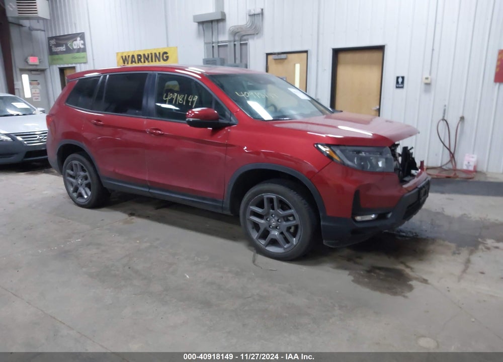 2022 HONDA PASSPORT AWD EX-L VIN: 5FNYF8H55NB029437