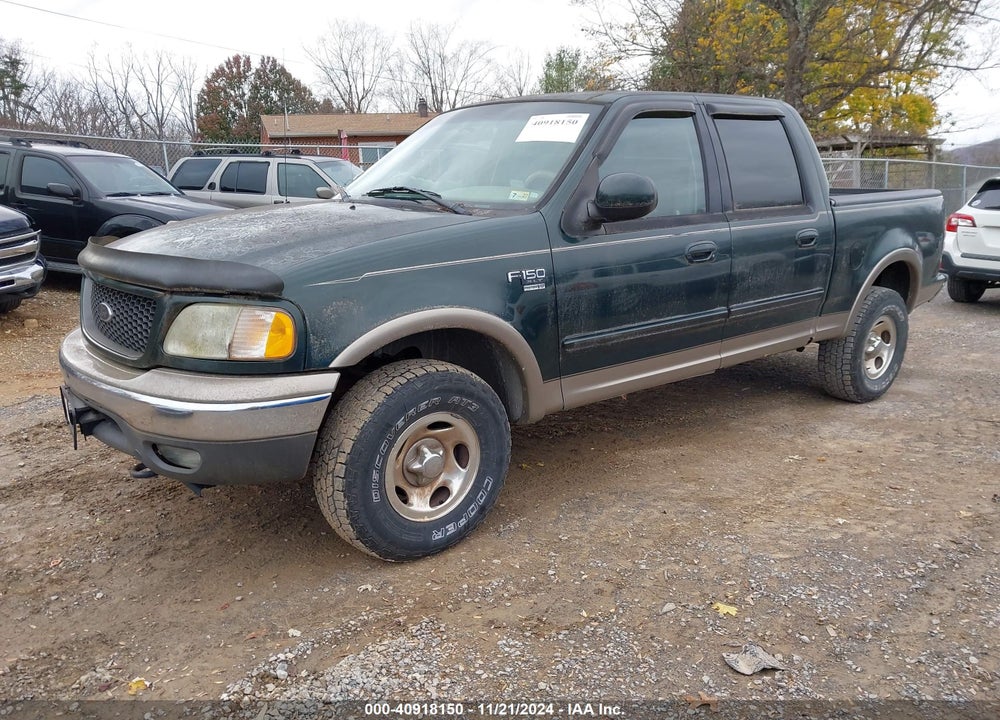 2002 FORD F-150 LARIAT/XLT VIN: 1FTRW08L32KE37986