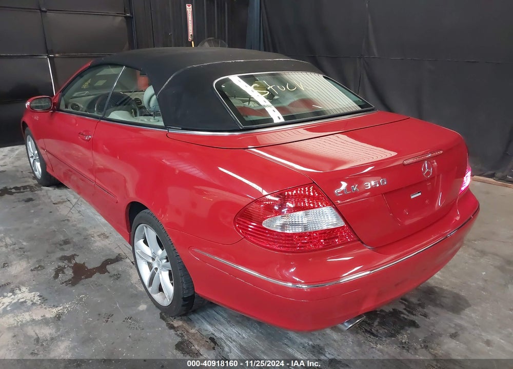 2008 MERCEDES-BENZ CLK 350 VIN: WDBTK56FX8F237098