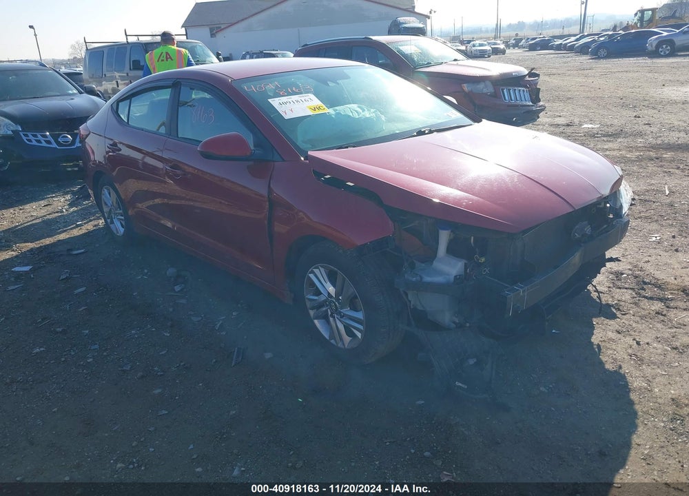 2019 HYUNDAI ELANTRA SEL VIN: KMHD84LF7KU769250