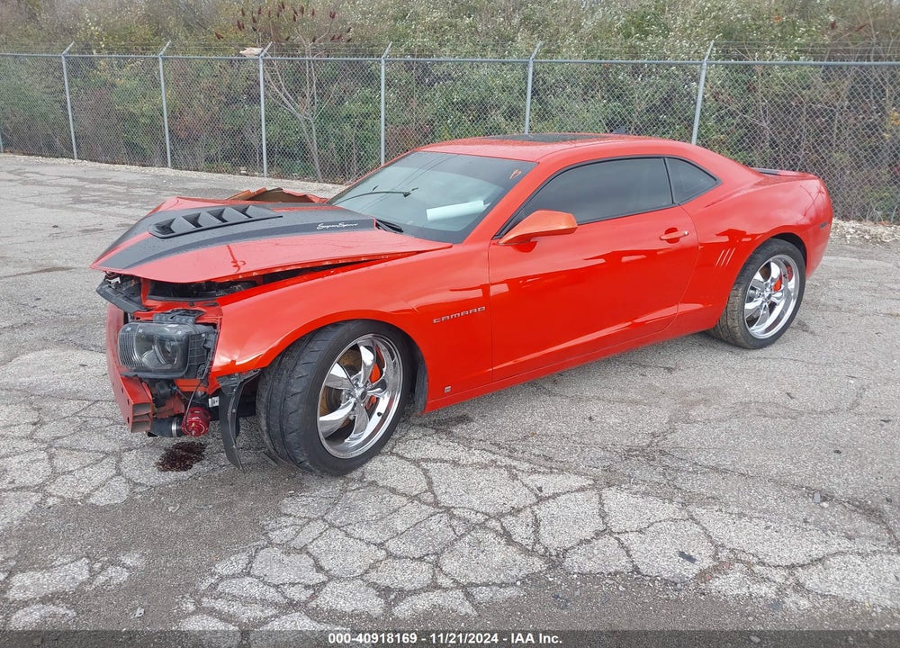 2010 CHEVROLET CAMARO 2SS VIN: 2G1FK1EJ3A9107975