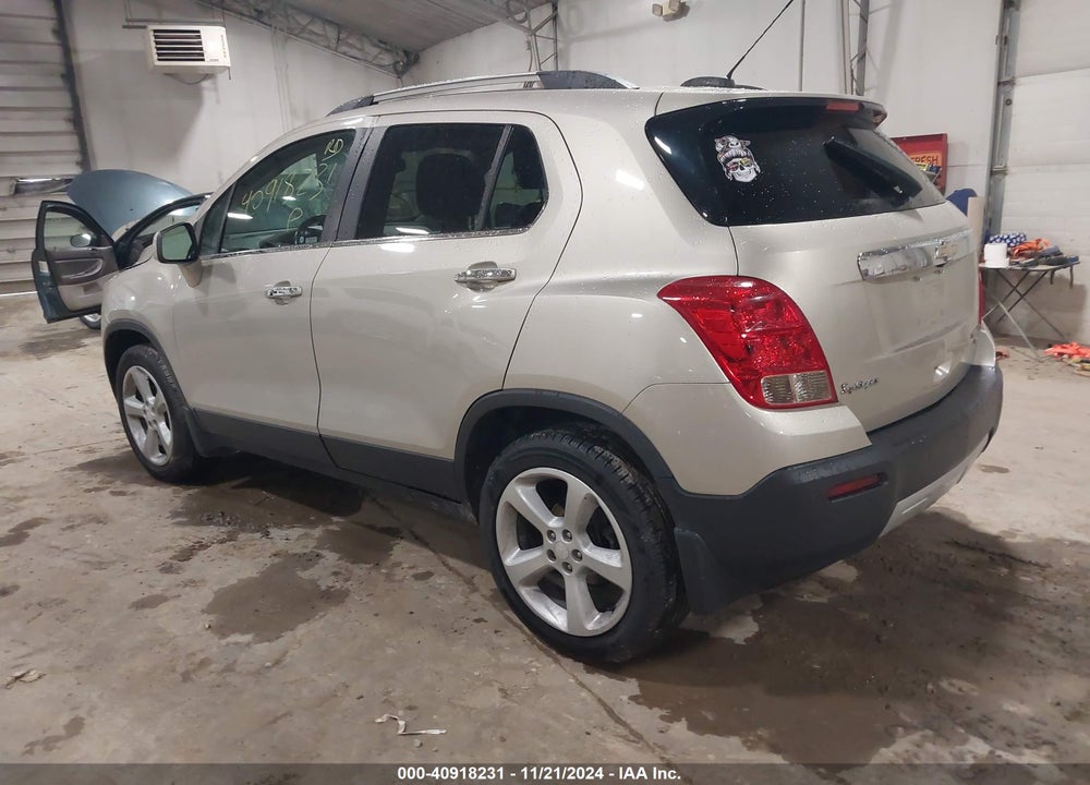 2016 CHEVROLET TRAX LTZ VIN: 3GNCJRSB7GL138510