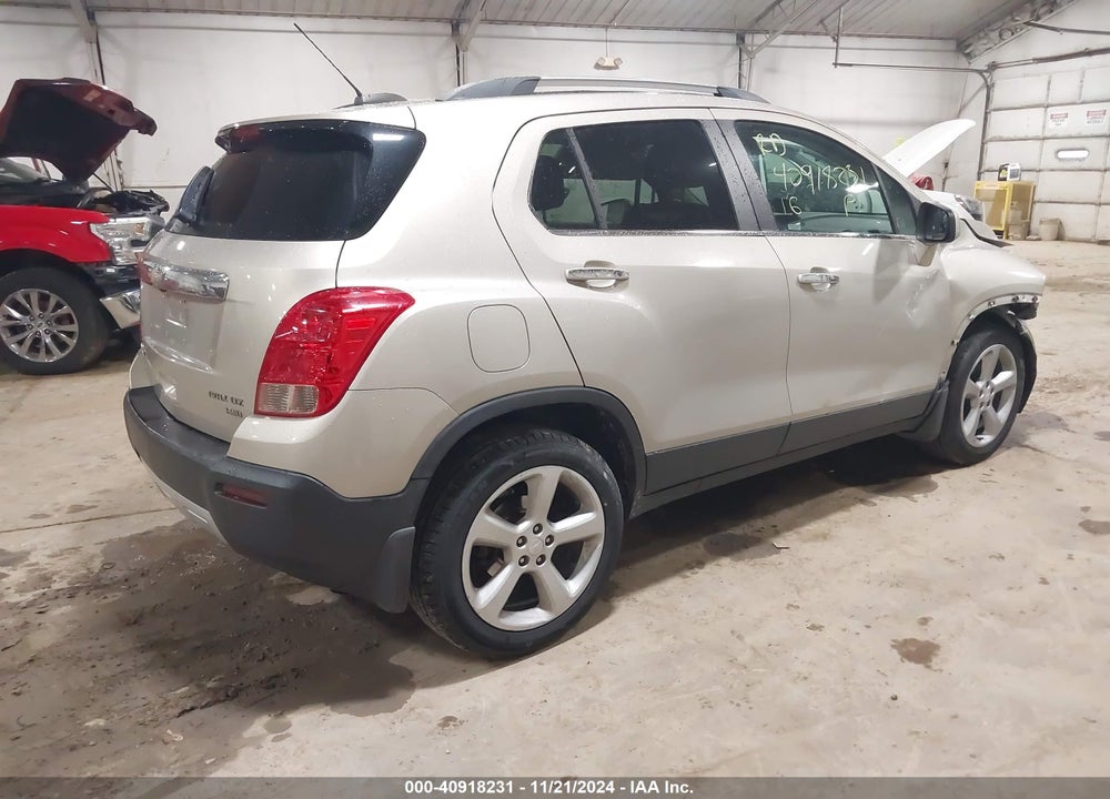 2016 CHEVROLET TRAX LTZ VIN: 3GNCJRSB7GL138510