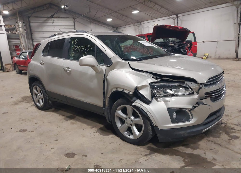 2016 CHEVROLET TRAX LTZ VIN: 3GNCJRSB7GL138510
