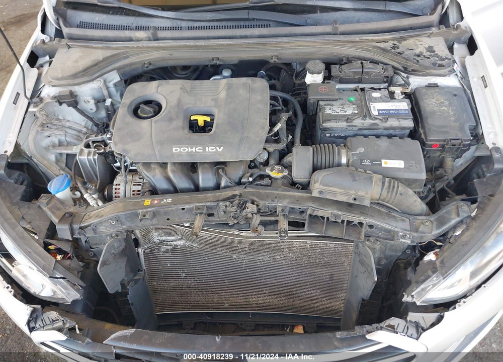 2018 HYUNDAI ELANTRA VIN: 5NPD84LF0JH289323