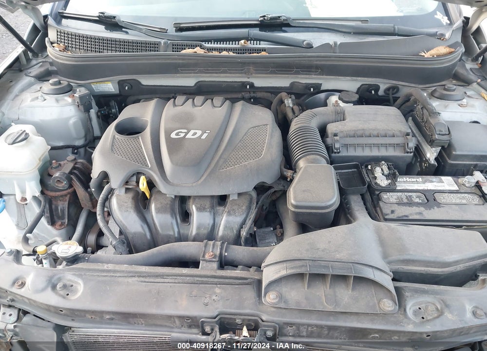 2013 HYUNDAI SONATA GLS VIN: 5NPEB4AC7DH595597
