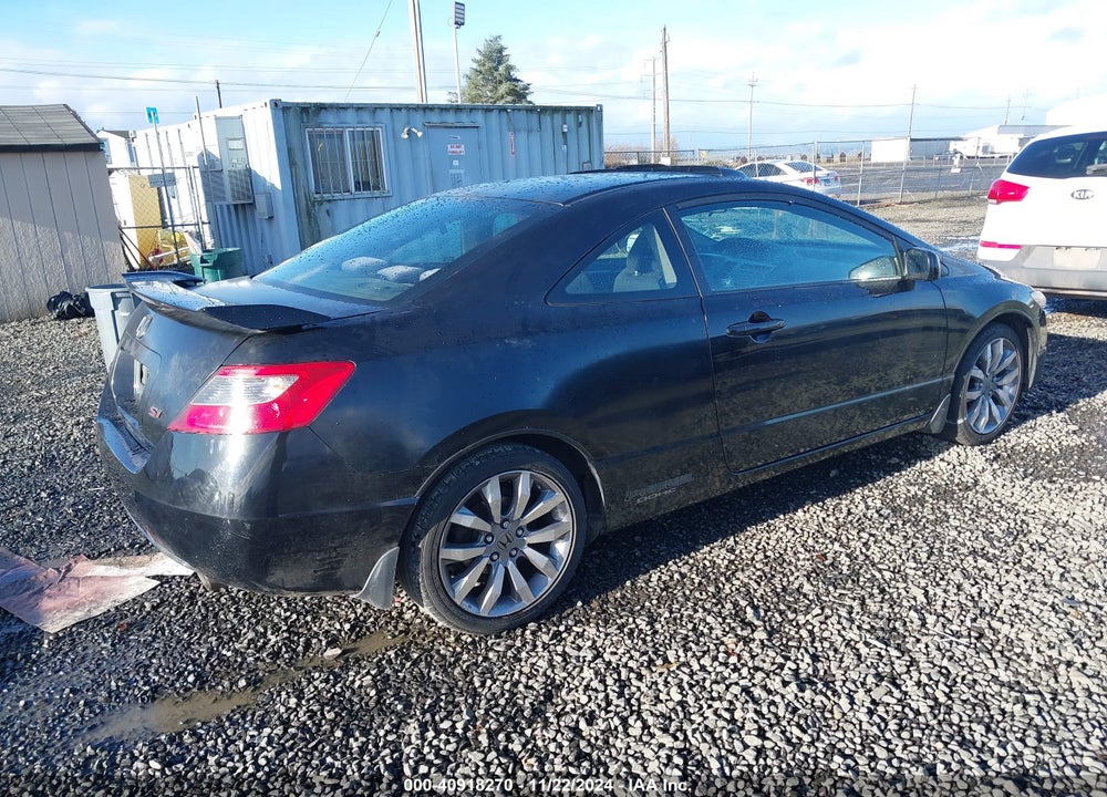 2009 HONDA CIVIC SI VIN: 2HGFG215X9H700534