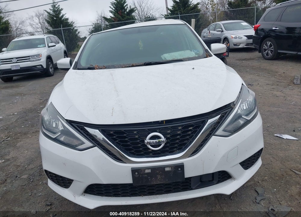 2018 NISSAN SENTRA SV VIN: 3N1AB7AP5JY299904