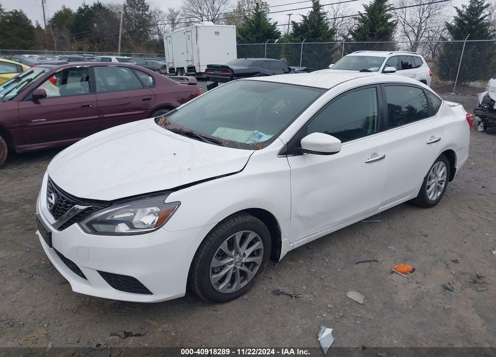 2018 NISSAN SENTRA SV VIN: 3N1AB7AP5JY299904