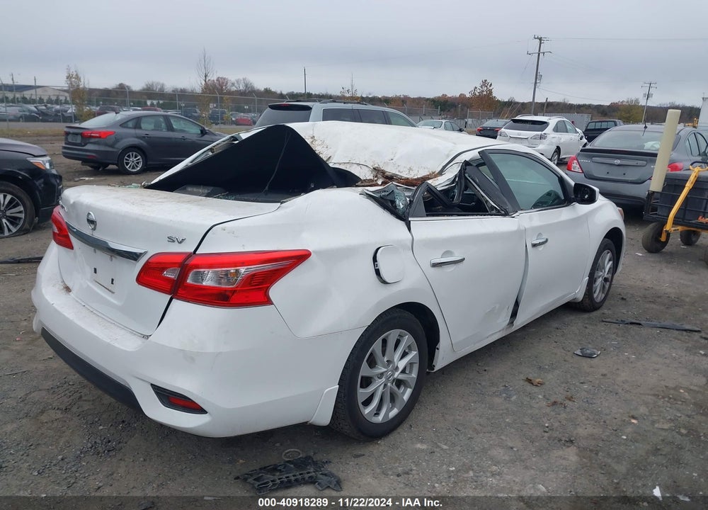 2018 NISSAN SENTRA SV VIN: 3N1AB7AP5JY299904