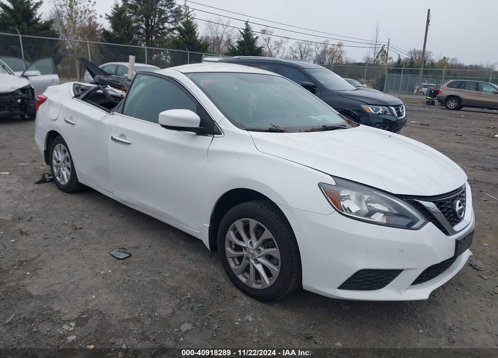 2018 NISSAN SENTRA SV VIN: 3N1AB7AP5JY299904