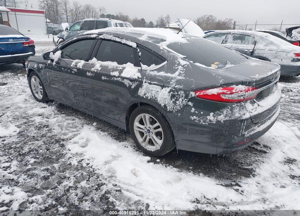 2018 FORD FUSION HYBRID SE VIN: 3FA6P0LU1JR219738